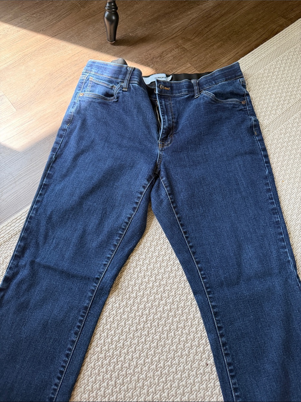 Sonoma Dark Blue Straight Leg Women’s Jeans